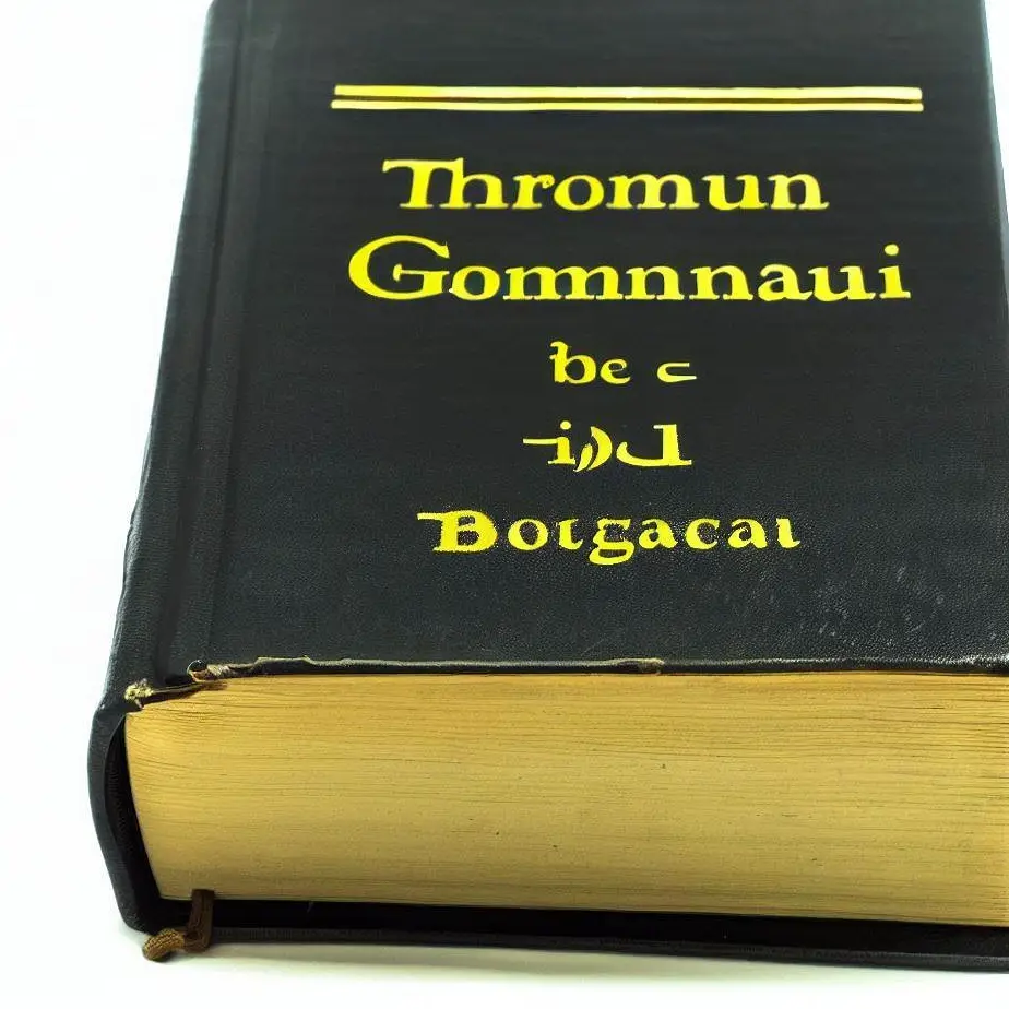 Cel Mai Bun Dicționar German-Român: O Resursă Inestimabilă pentru Învățarea Limbii Germane